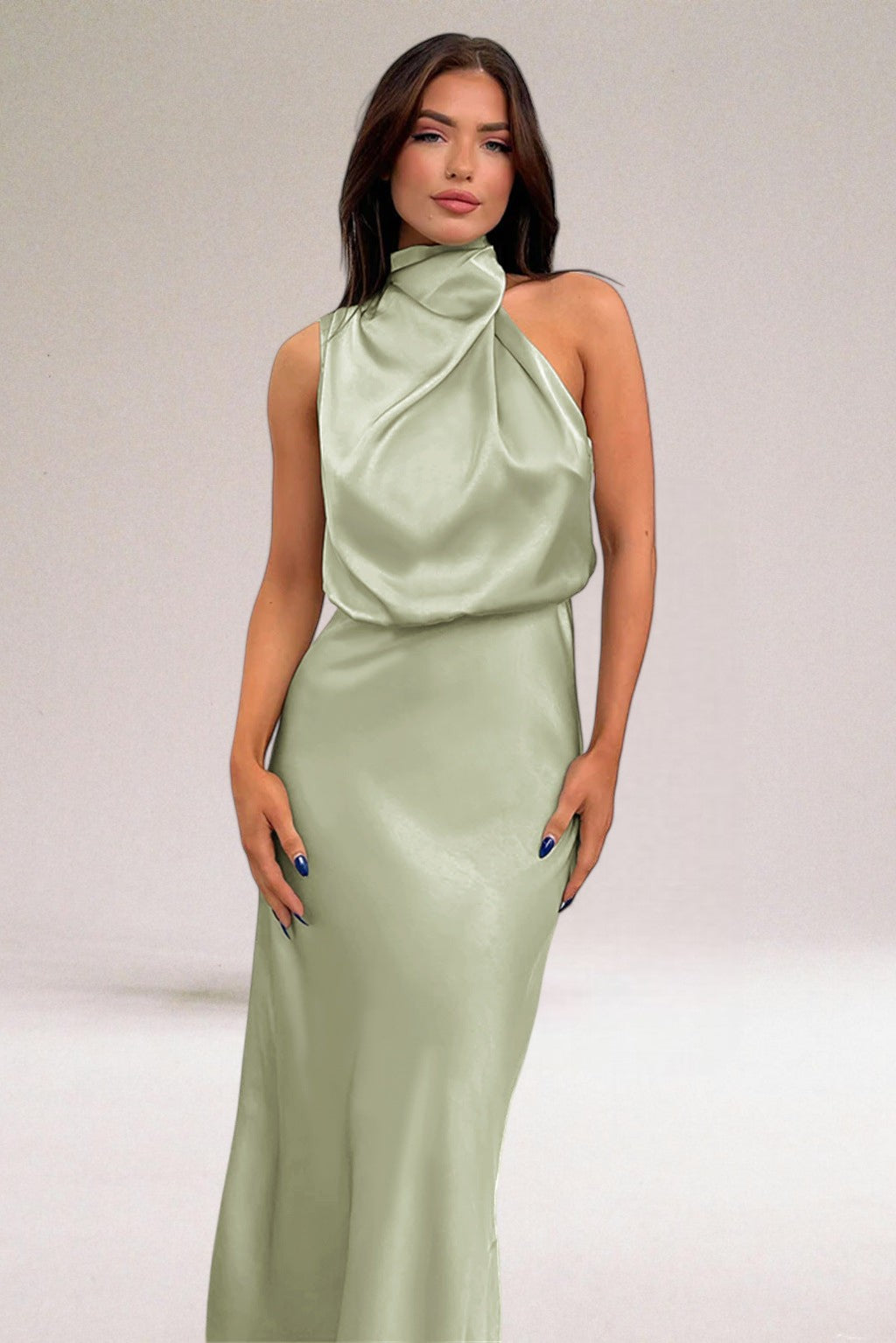 Amy | One-Shoulder Glam Dress