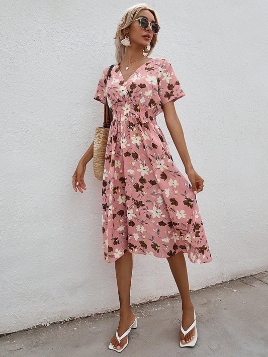 Luisa Floral Print Dress