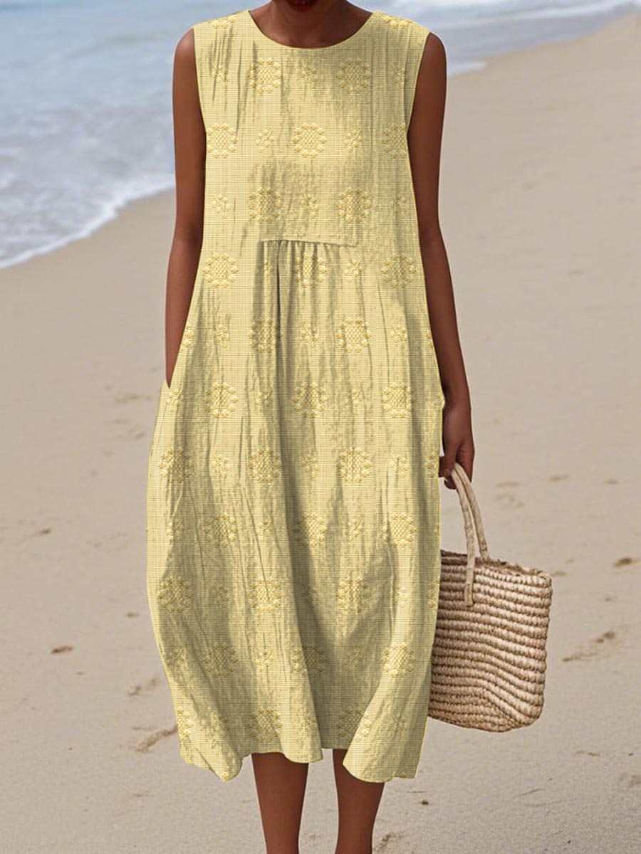 Solenne – Airy Cotton-Linen Dress