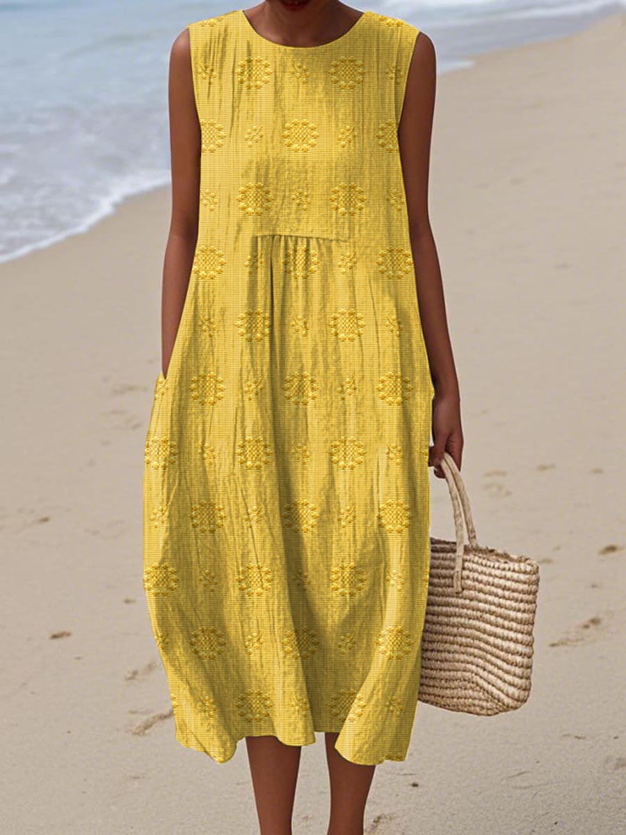 Solenne – Airy Cotton-Linen Dress