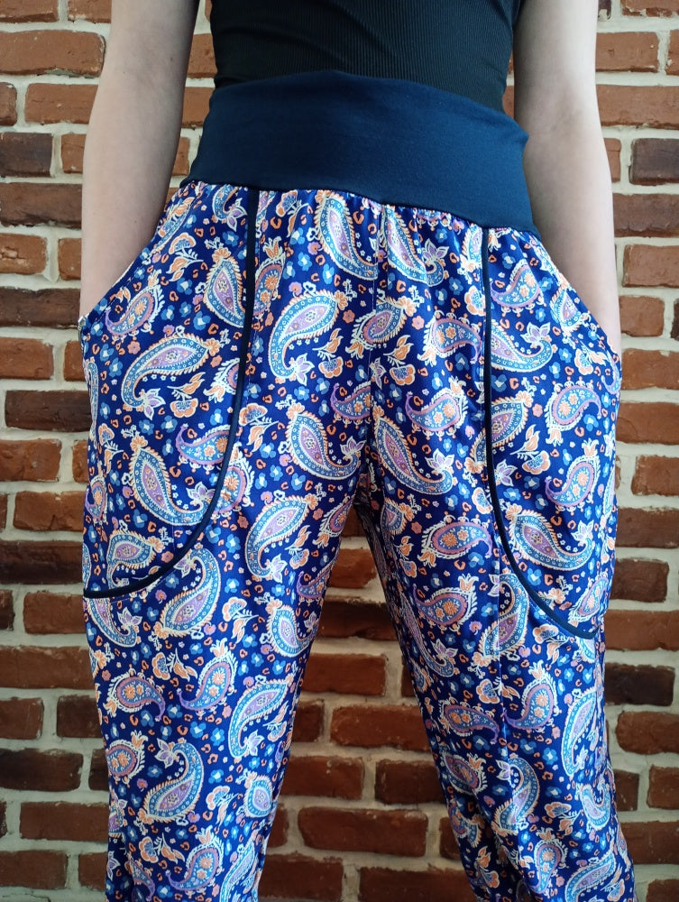 Anna | Relaxed Fit Patterned Pants