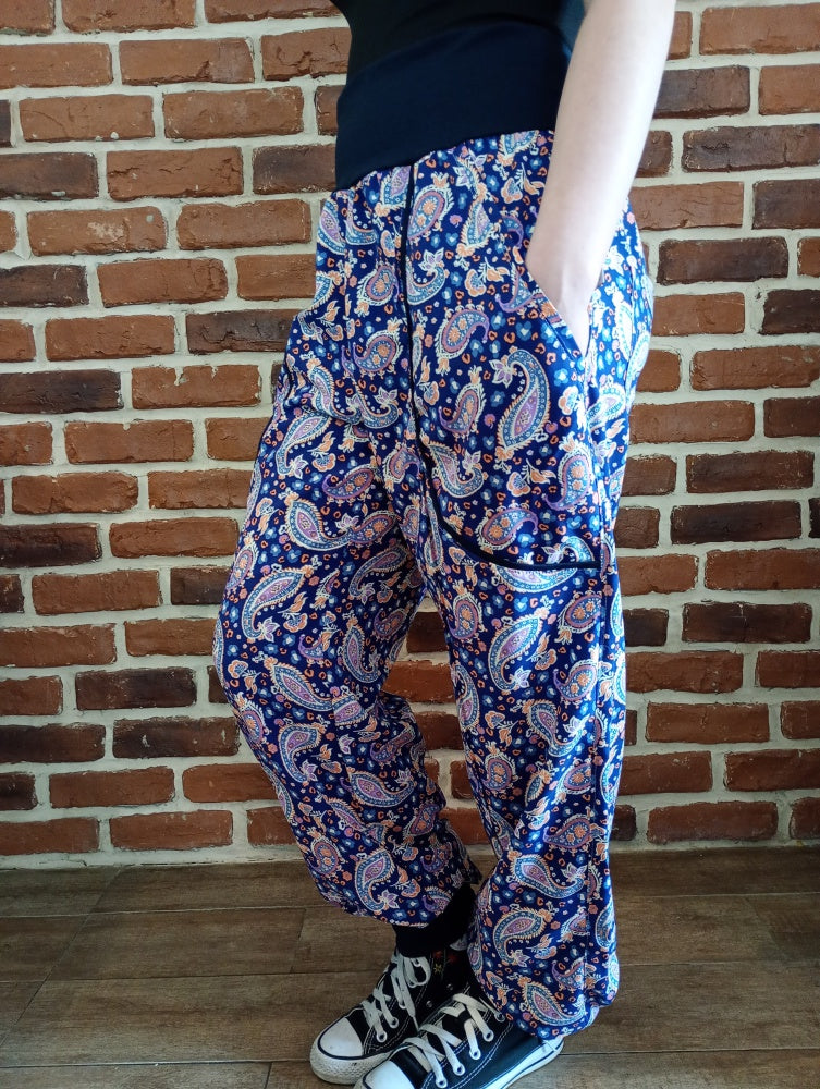 Anna | Relaxed Fit Patterned Pants