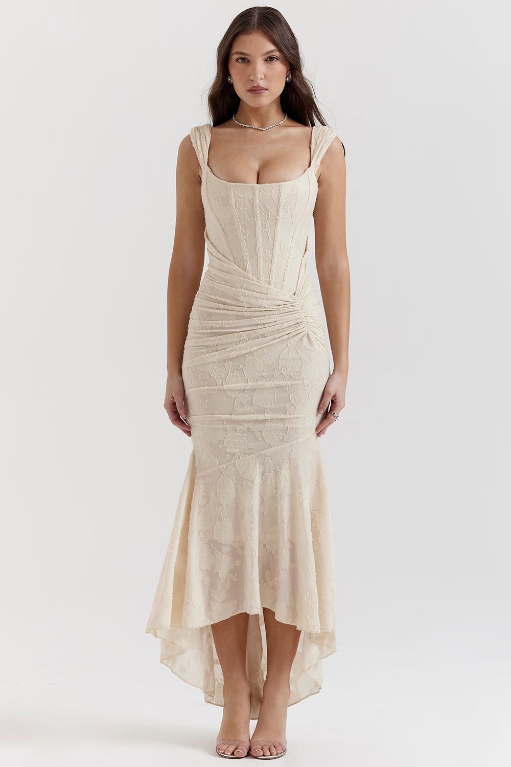Callie | Elegant Lace Detail Dress