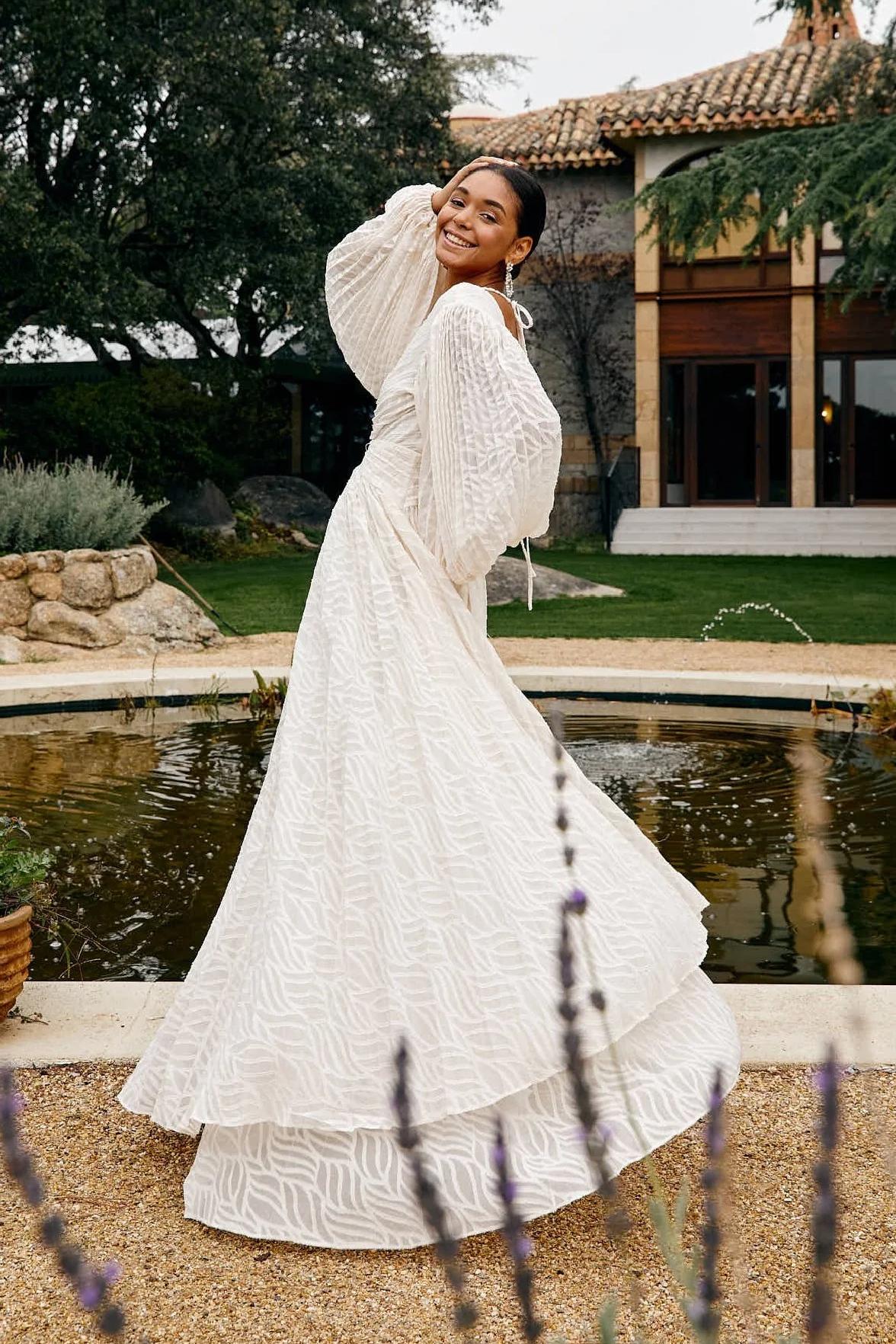 Elsa | Cream Maxi Dress by Allegory