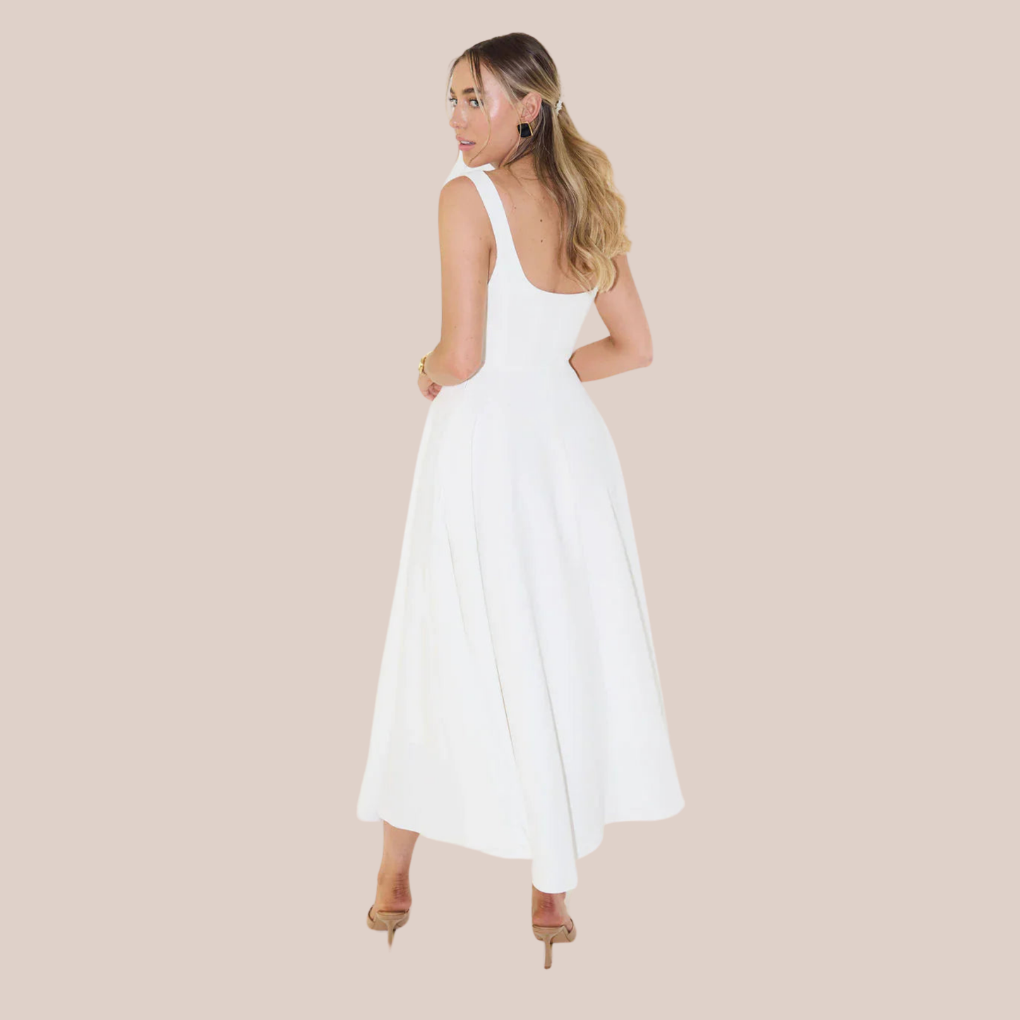 AVA | Elegant Midi Dress
