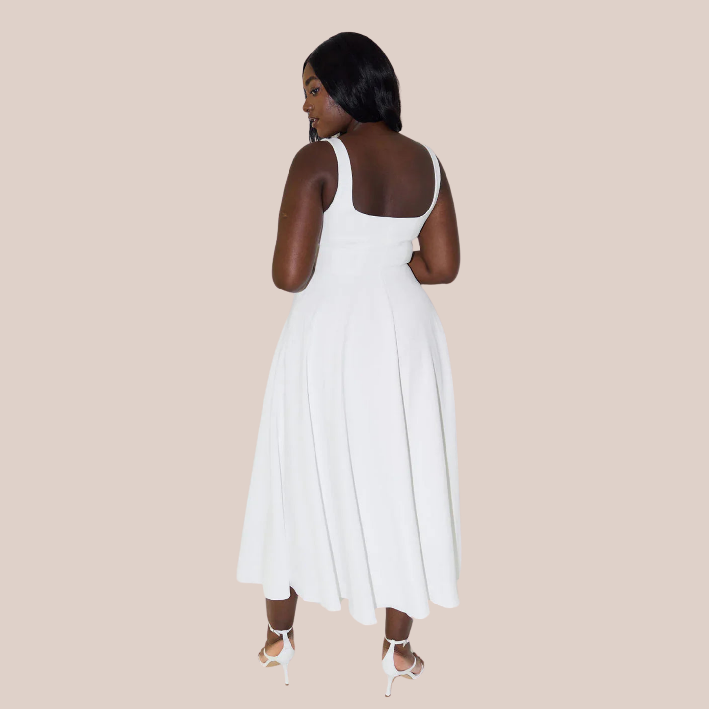 AVA | Elegant Midi Dress