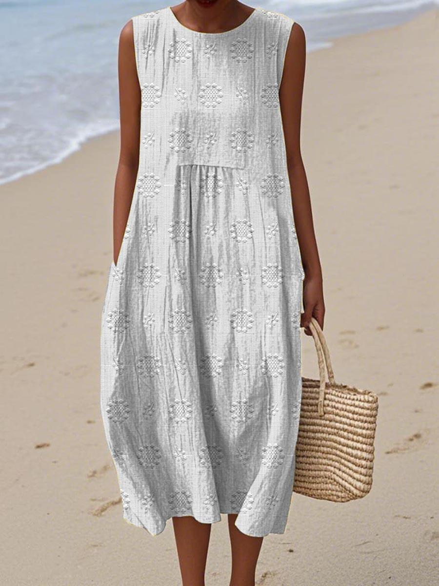Solenne – Airy Cotton-Linen Dress