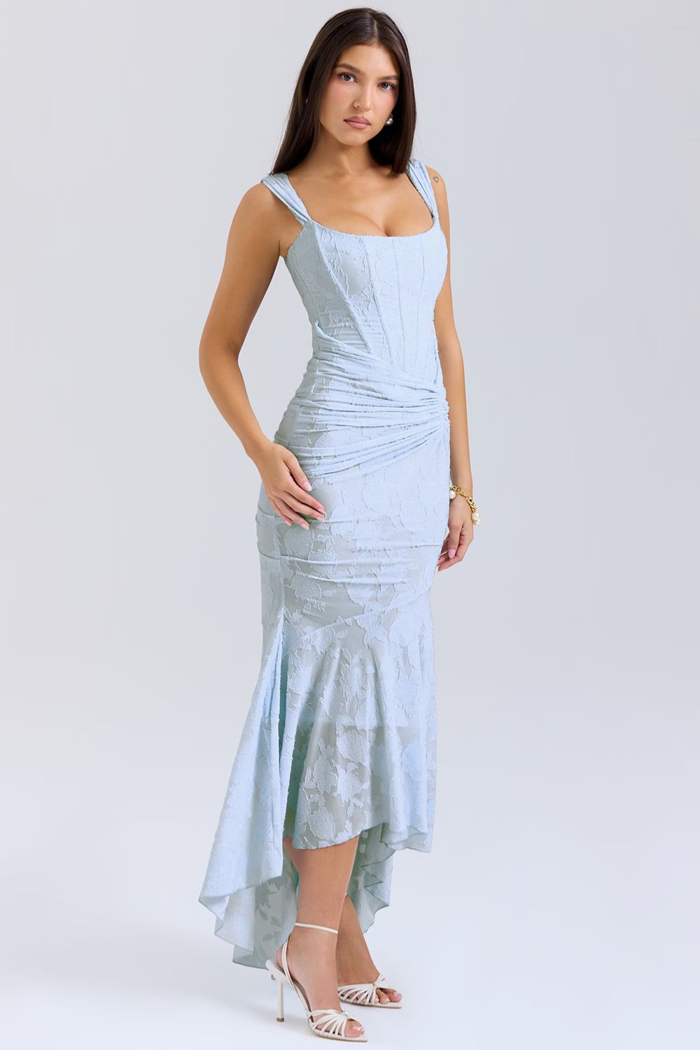 Callie | Elegant Lace Detail Dress