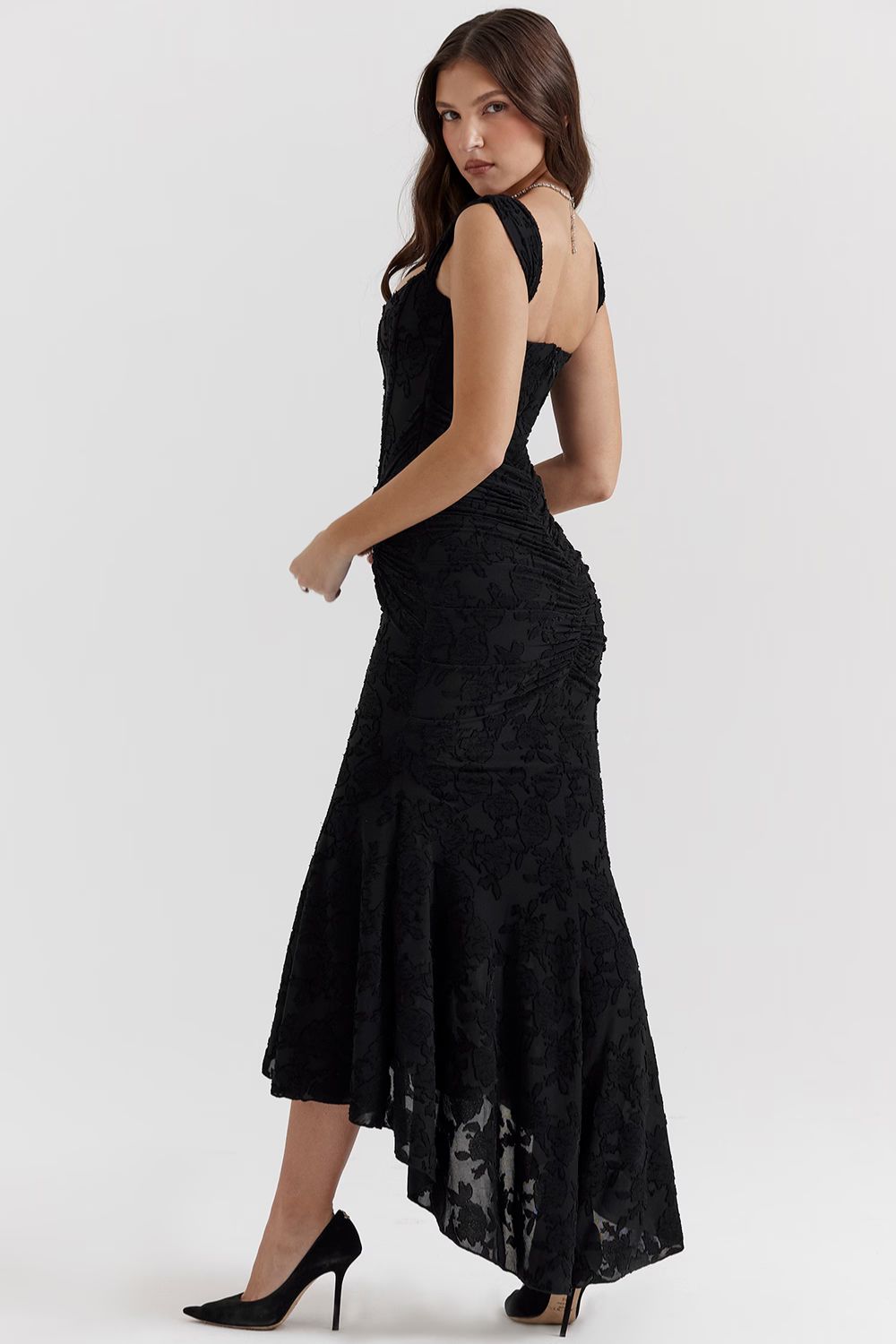 Callie | Elegant Lace Detail Dress