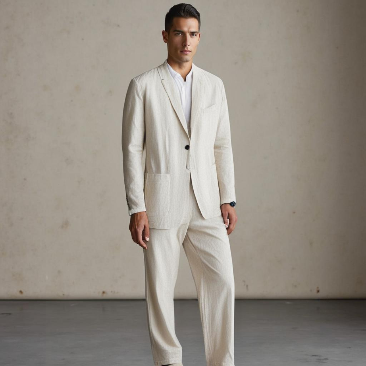 Daniel – Linen 2-Piece Set