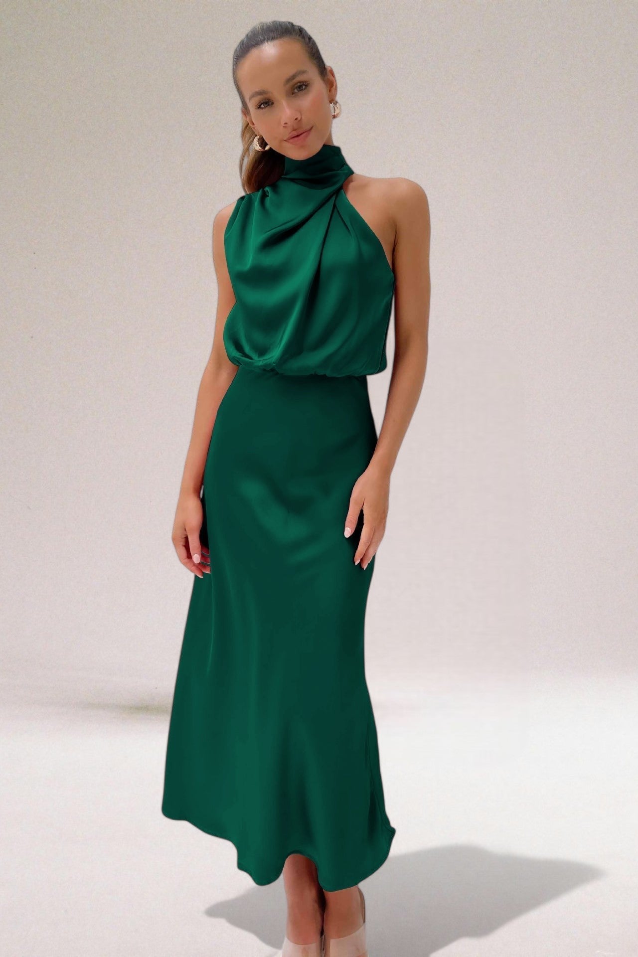 Amy | One-Shoulder Glam Dress