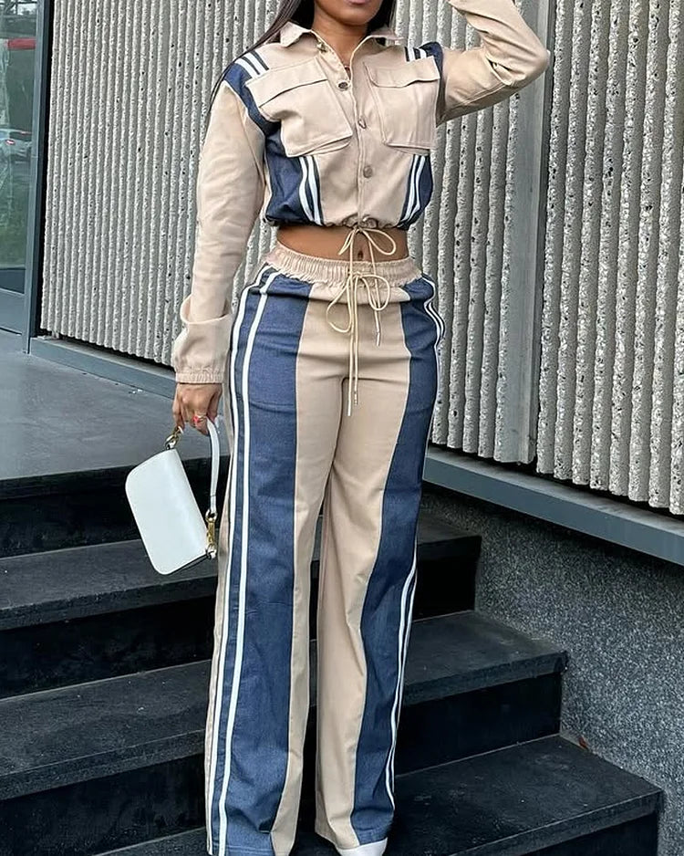 Cecilia | Casual Elegance Two-Piece Tracksuit