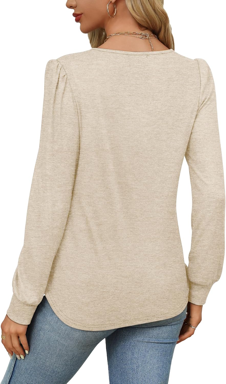 Bonnie | Pleated Shirt with Long Sleeves