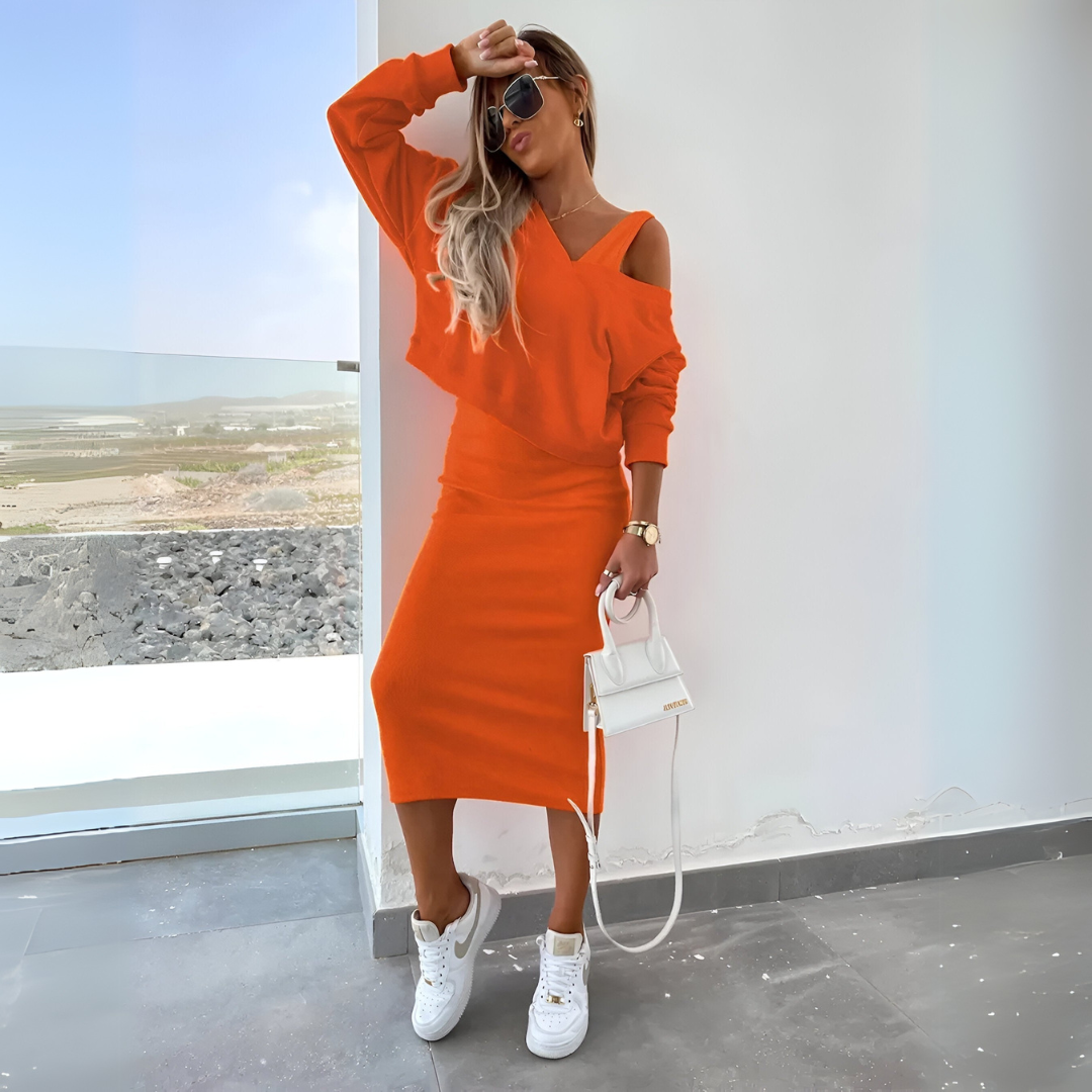 Amelia | Elegant Two-Piece Dress Set