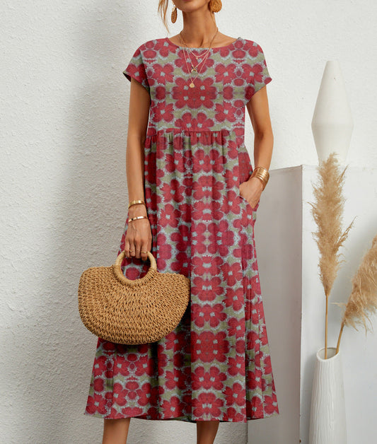 Amira - Elegant Floral Dress