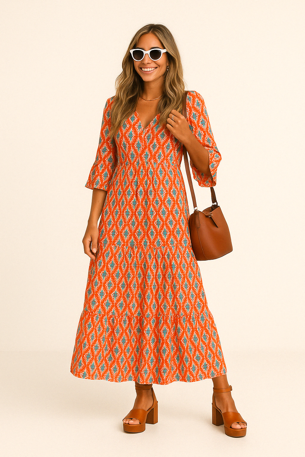 Amelia | Puff Sleeve Dress