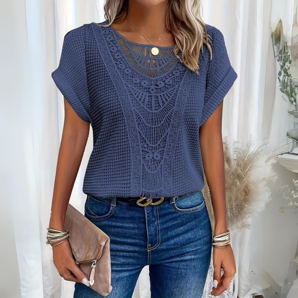 Angela | Chic and Elegant Lace Top