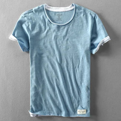 Liam – Short Sleeve Cotton Shirt