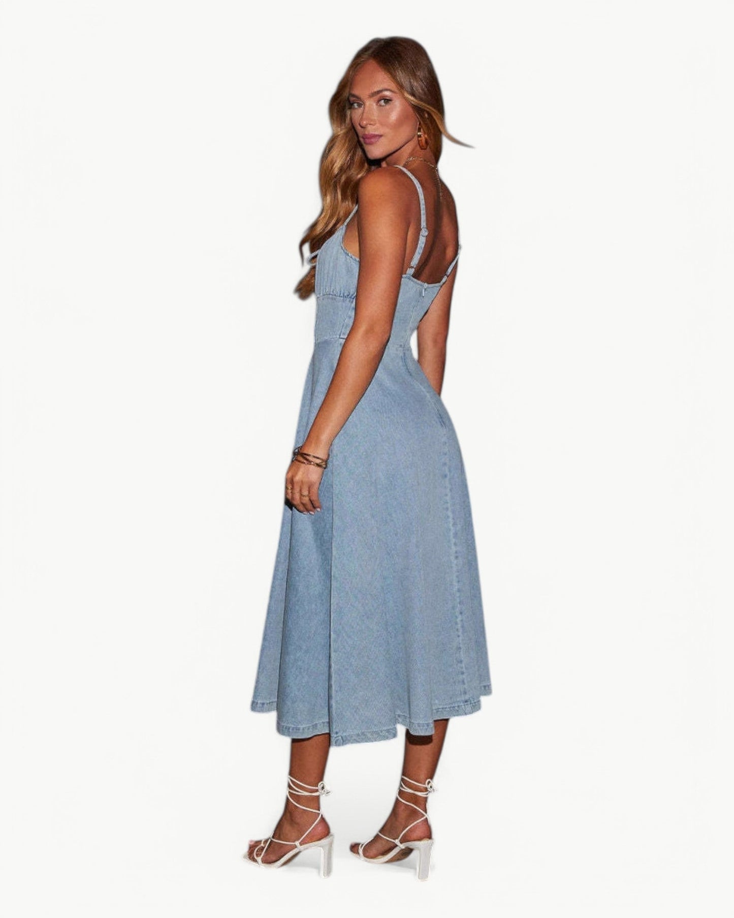 Eliana | Summer Breeze Denim Dress