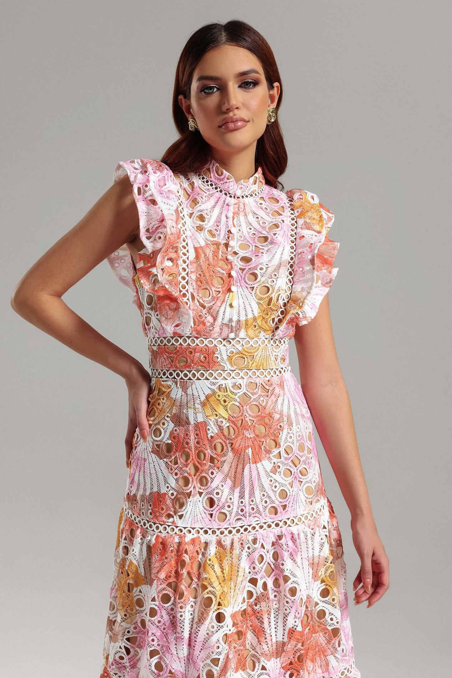 Zoey | Hollow Maxi Dress