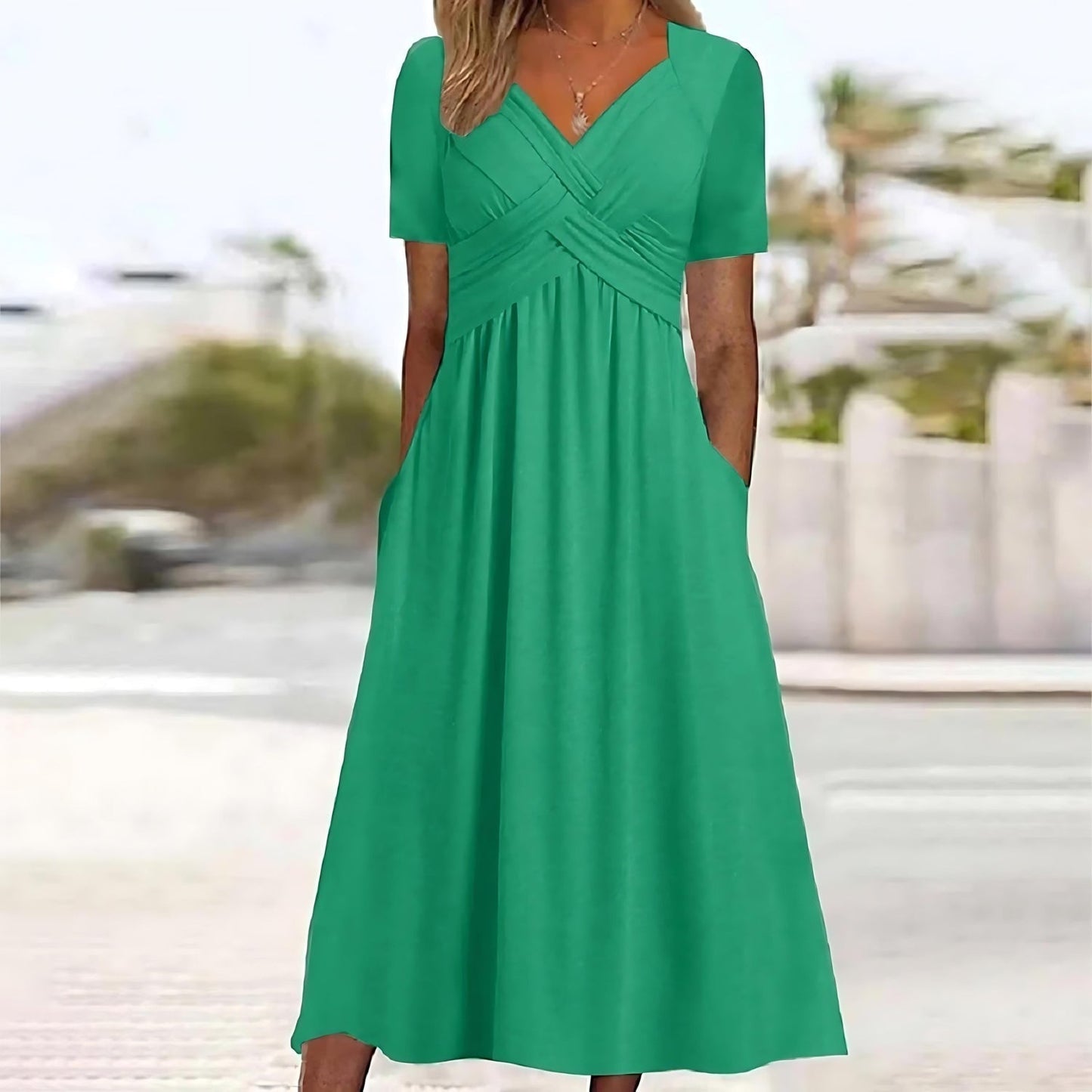 Celya – Elegant Midi Dress