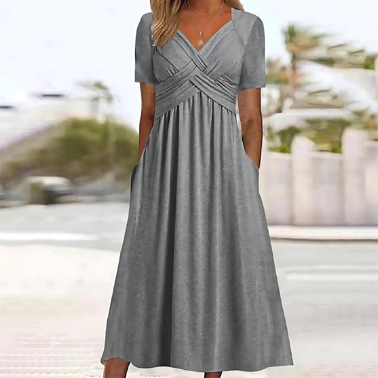 Celya – Elegant Midi Dress