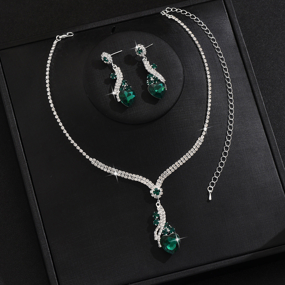 Clarissa | Sparkle Elegance Rhinestone Jewelry Set
