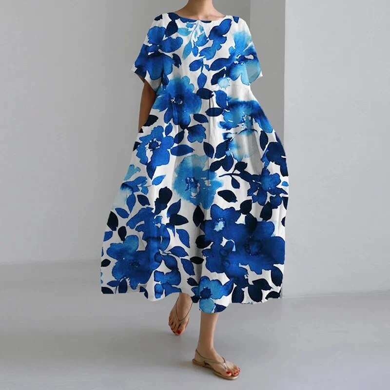 Renata | Bohemian Floral Dress