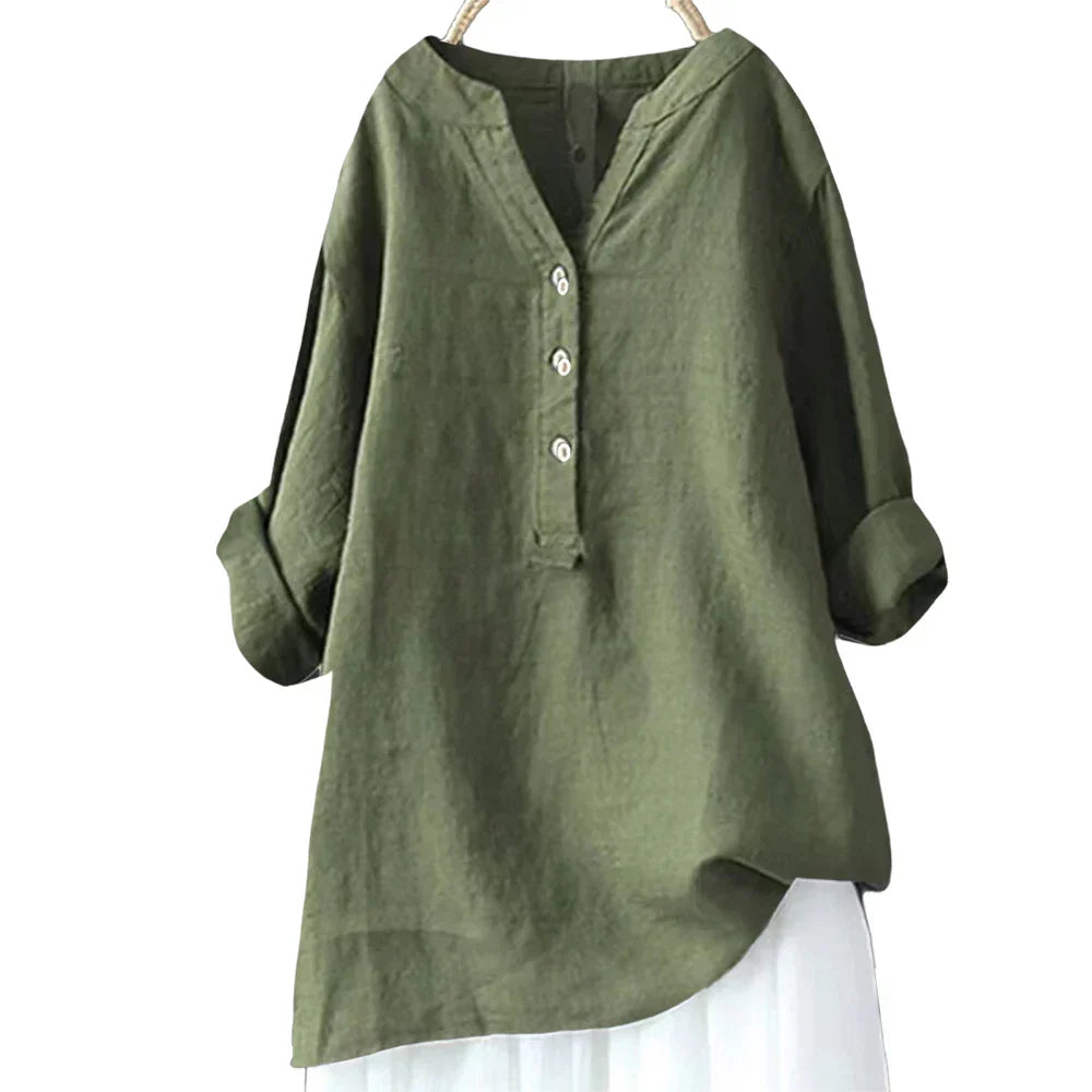 Haven | Airy Tunic with Buttons