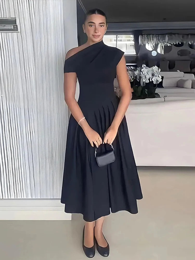 Clara Monroe | Short Sleeve Maxi Dress