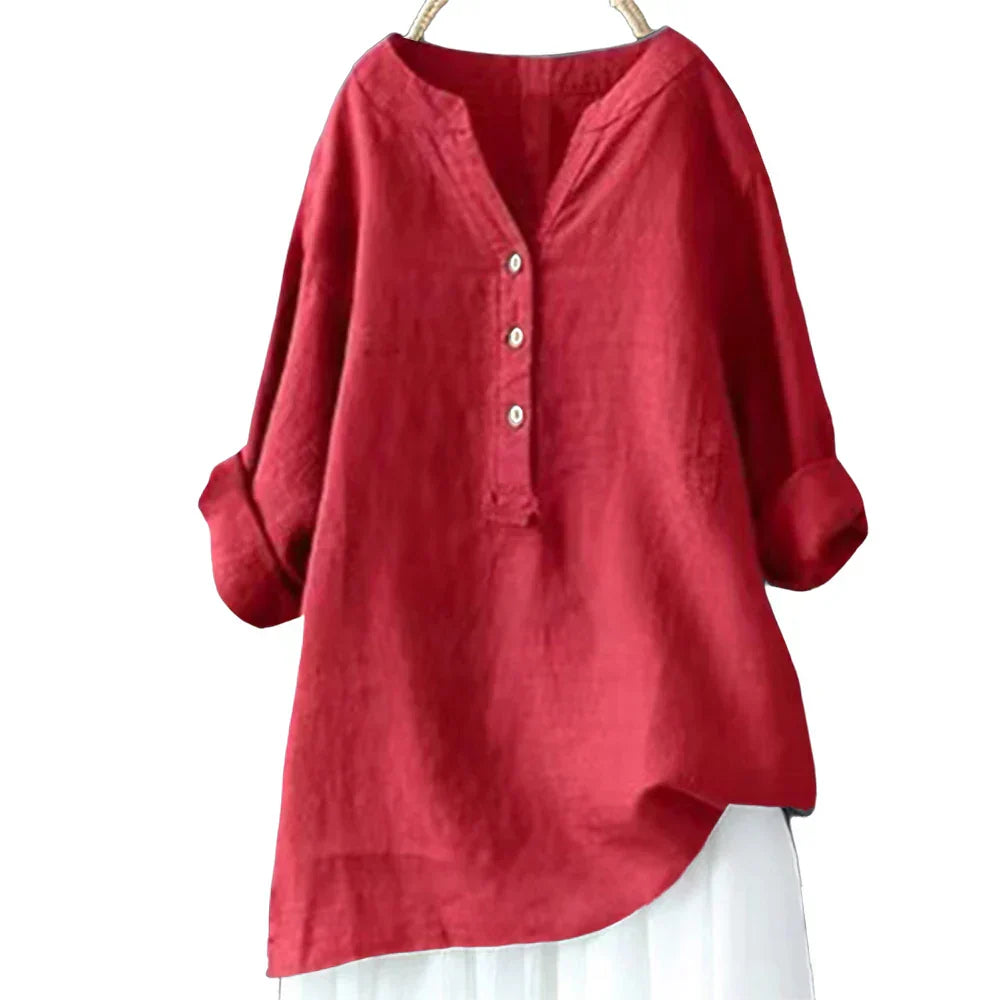 Haven | Airy Tunic with Buttons