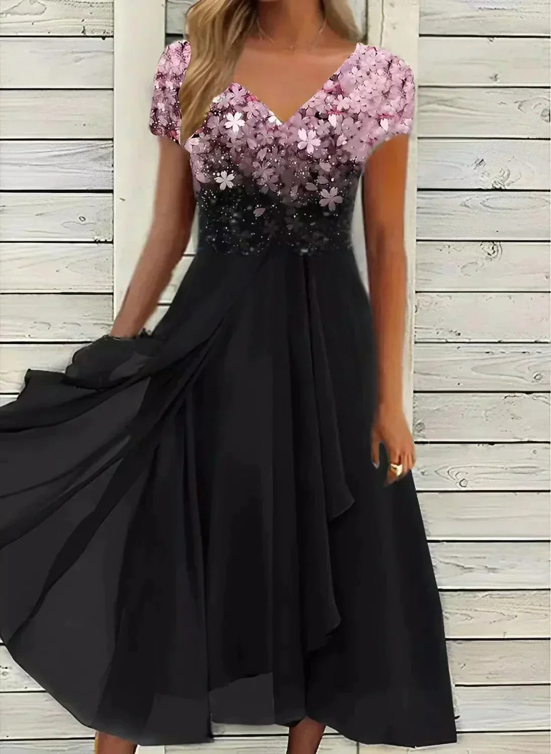 Vivara – Elegant Midi Dress