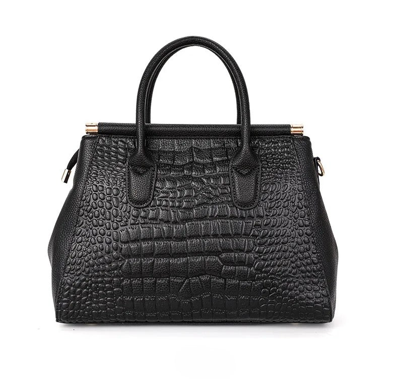 Alina | Women’s Crocodile Pattern Handbag