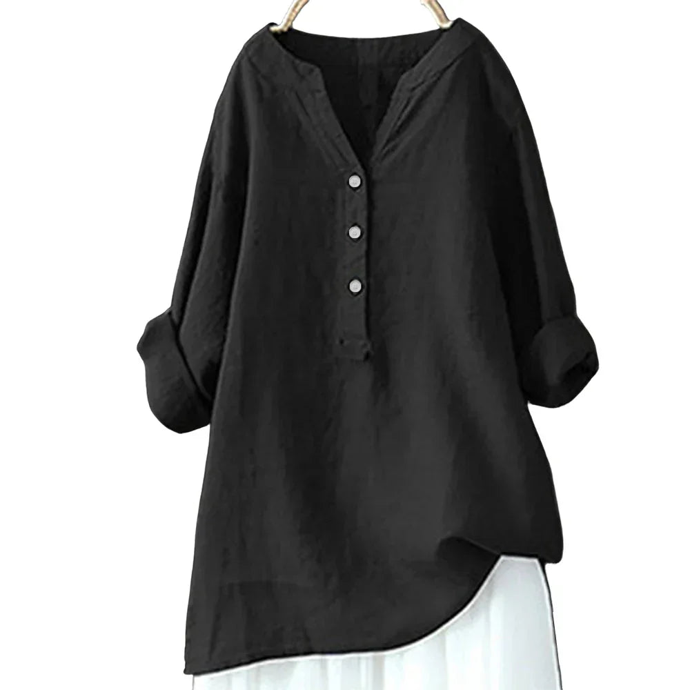 Haven | Airy Tunic with Buttons