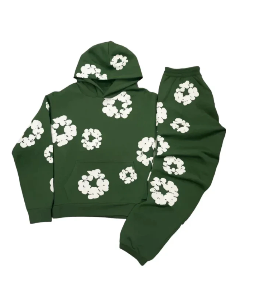 Alistair | Unisex Floral Tracksuit with Iconic Print