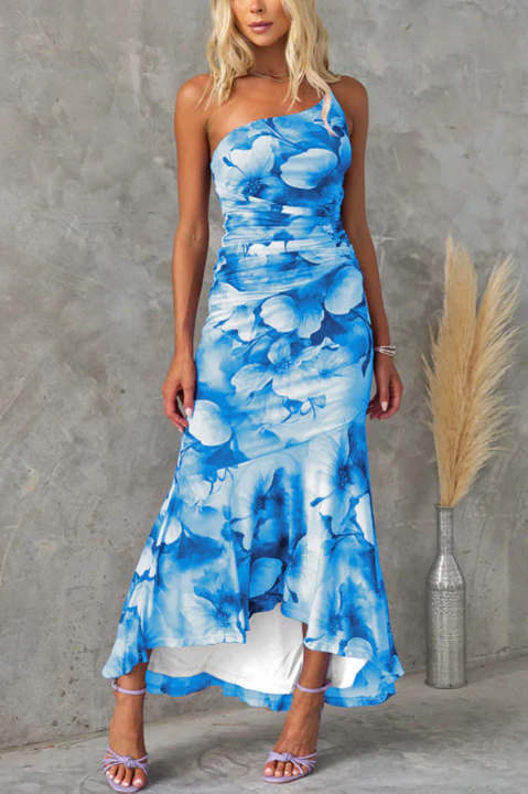 Elisa One-Shoulder Maxi Dress