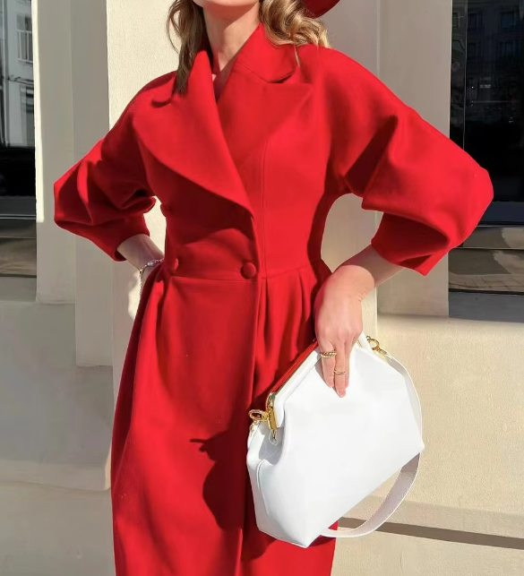 Beatrice Lantern Sleeve Coat
