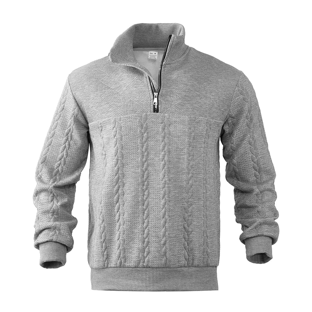 Adam | Premium Quarter Zip Sweatshirt