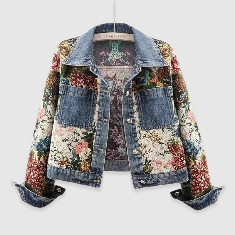 Olivia Hart | Blossom Denim Jacket