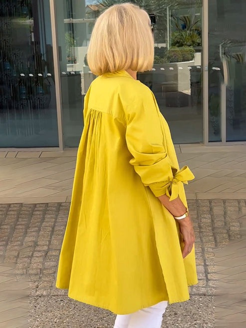 Eleanor Blake | Long Cotton Coat