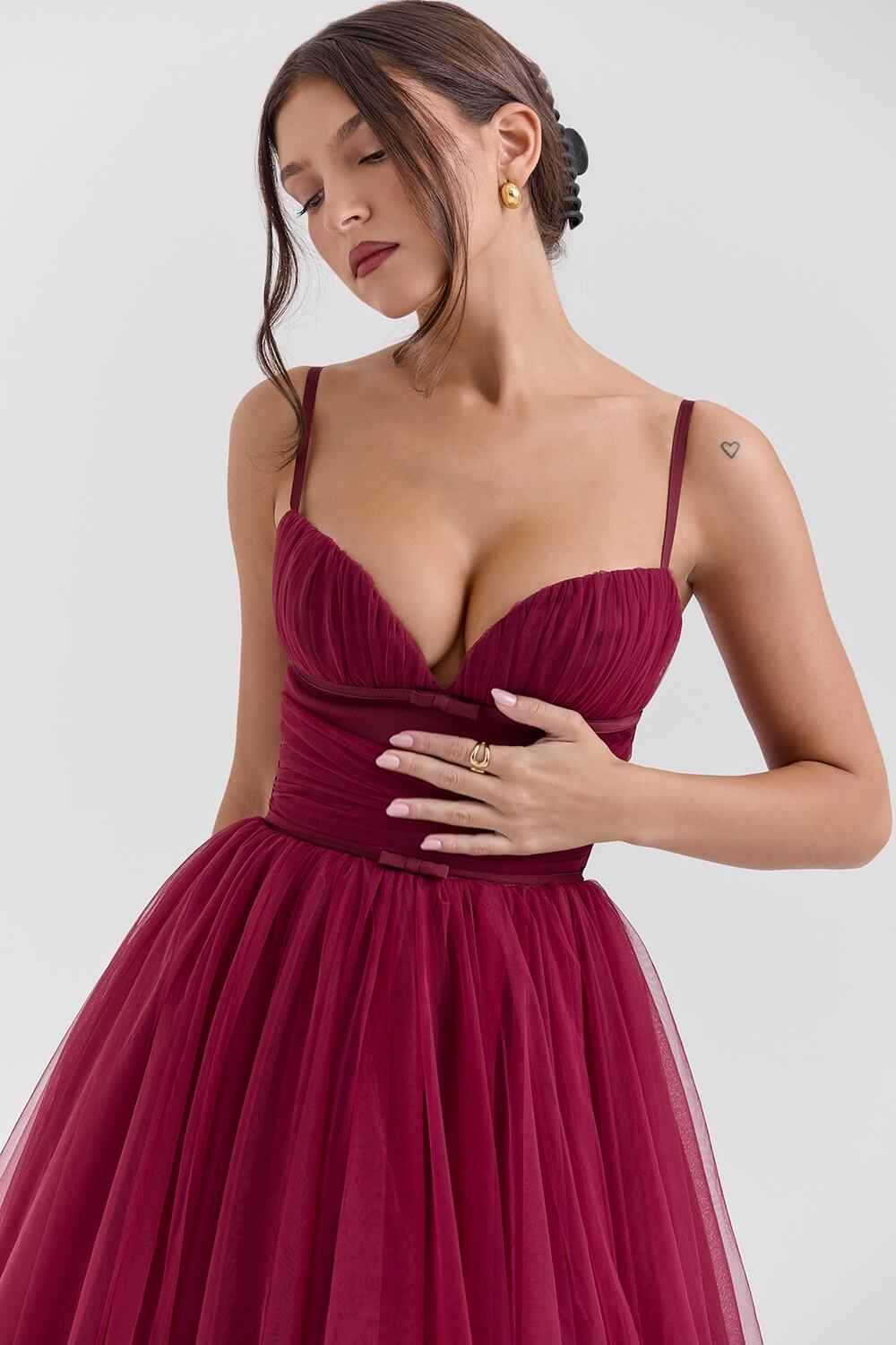 Juliette Rose | Elegant Midi Dress