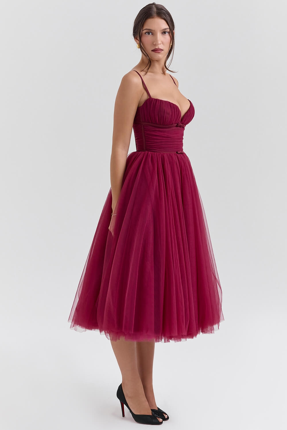 Juliette Rose | Elegant Midi Dress