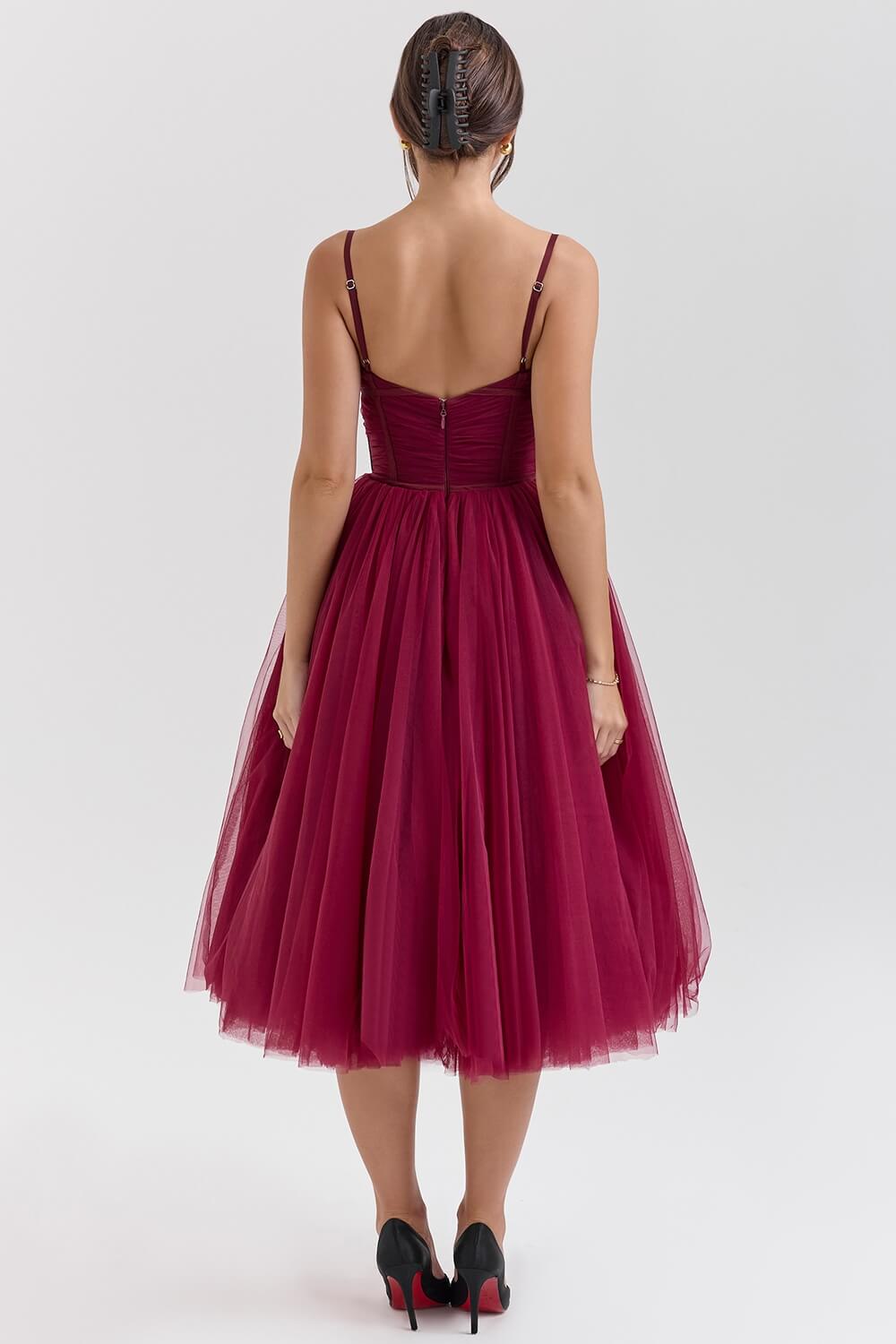 Juliette Rose | Elegant Midi Dress