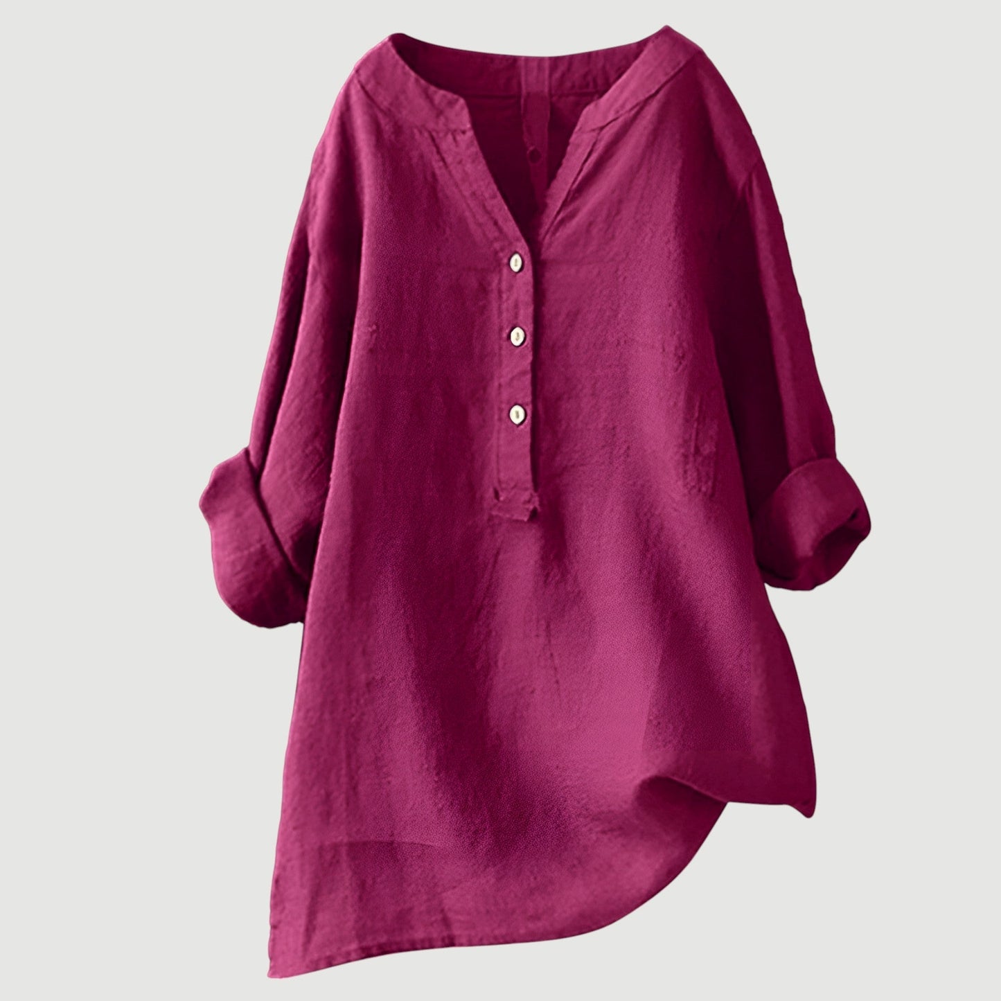 Evania – Lightweight Linen Blouse