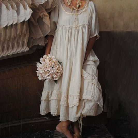 Colette | Linen Dress with Effortless Elegance