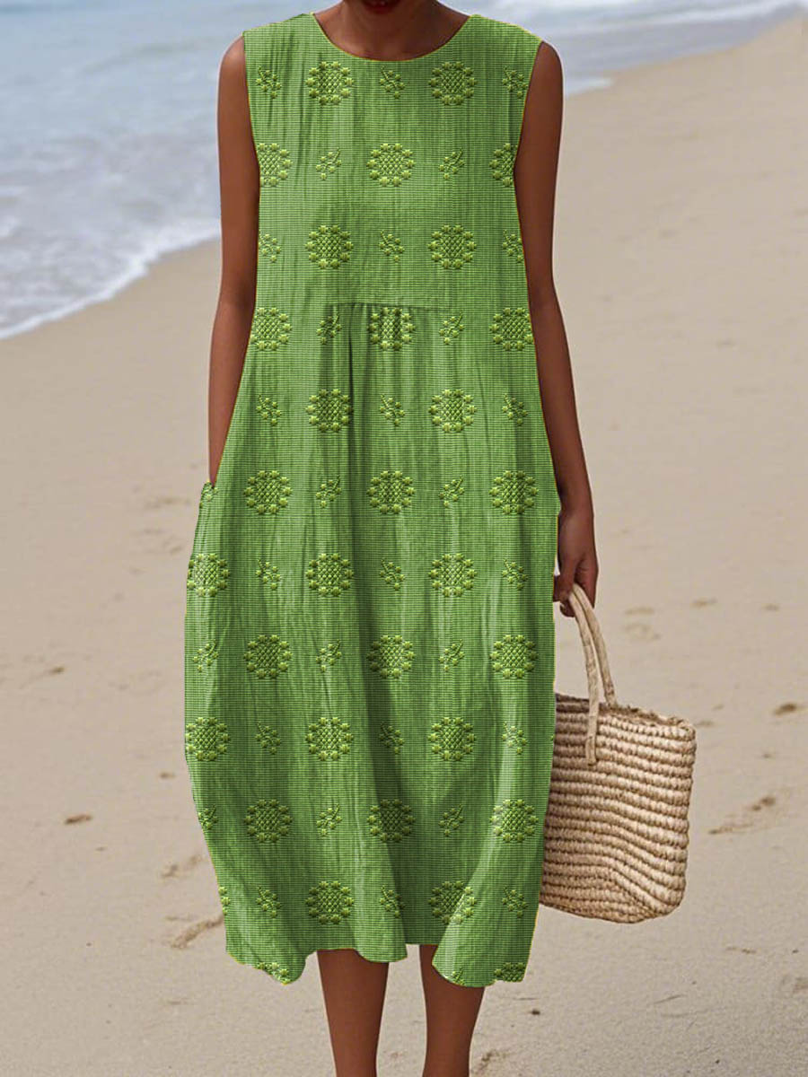 Solenne – Airy Cotton-Linen Dress