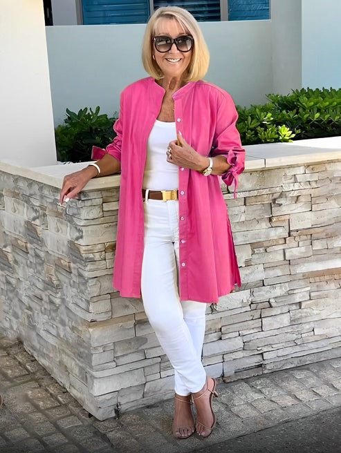 Eleanor Blake | Long Cotton Coat
