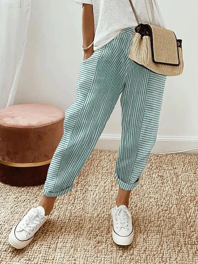 Keira | Striped Pants