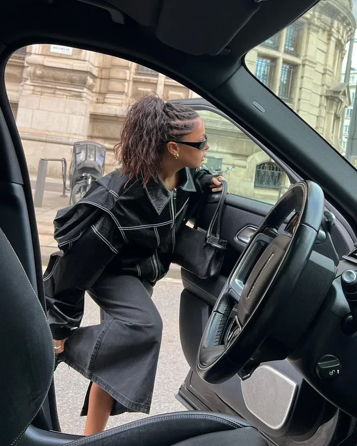 Alivia | Oversized Contrast Jacket