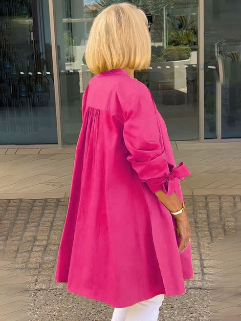 Eleanor Blake | Long Cotton Coat
